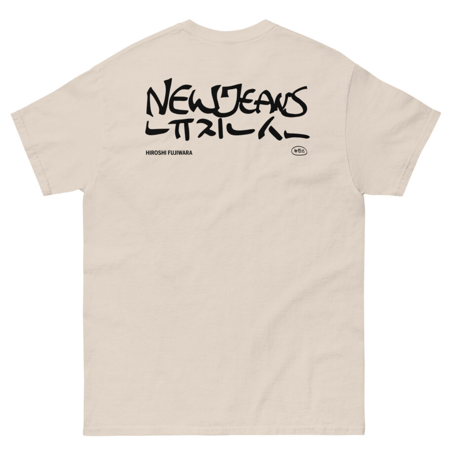NewJeans x Hiroshi Fujiwara Coller Unisex classic tee