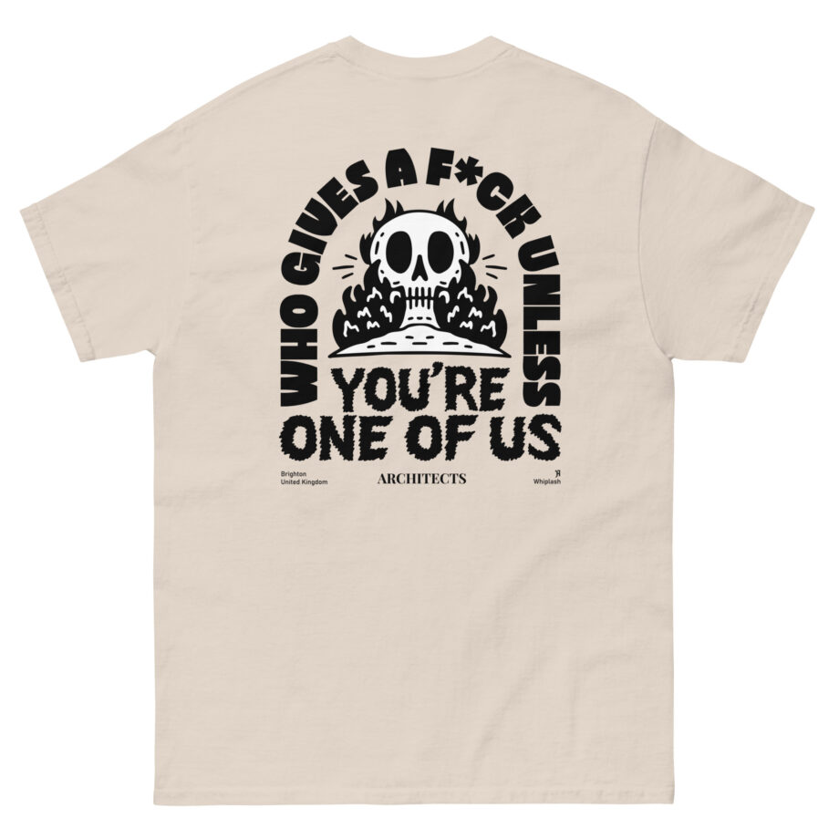 Architects Who Gives a Fuck Natural Unisex classic tee