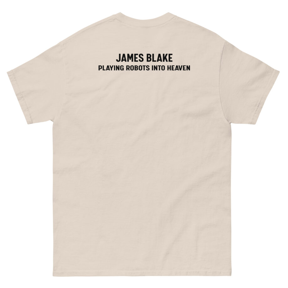 James Blake Playing Robots Into Heaven Robot Unisex classic tee