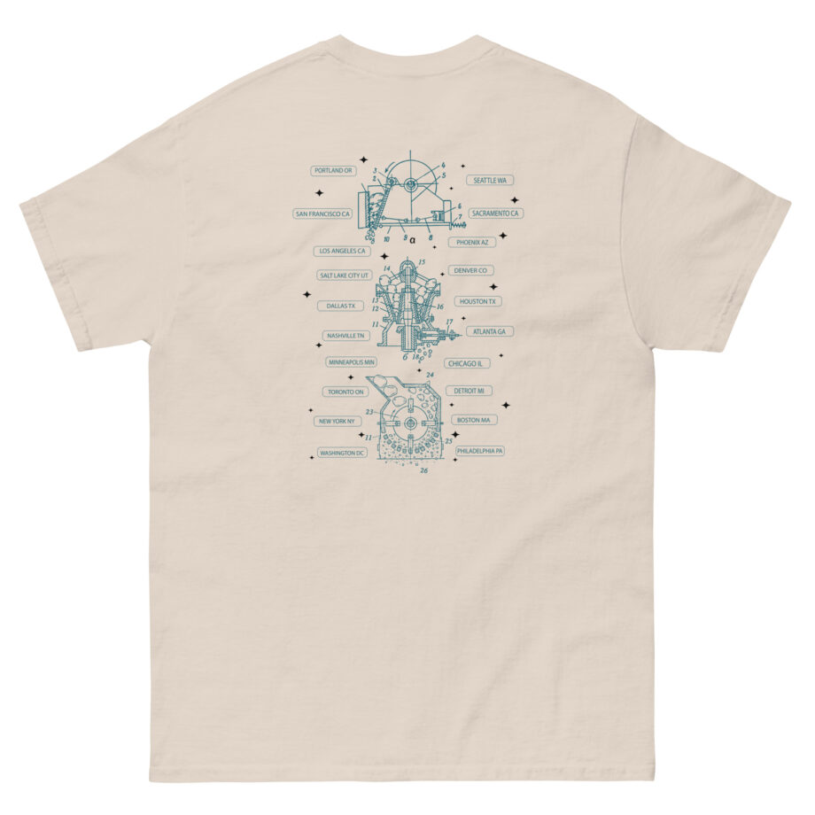 Jeremy Zucker North American Tour Unisex classic tee