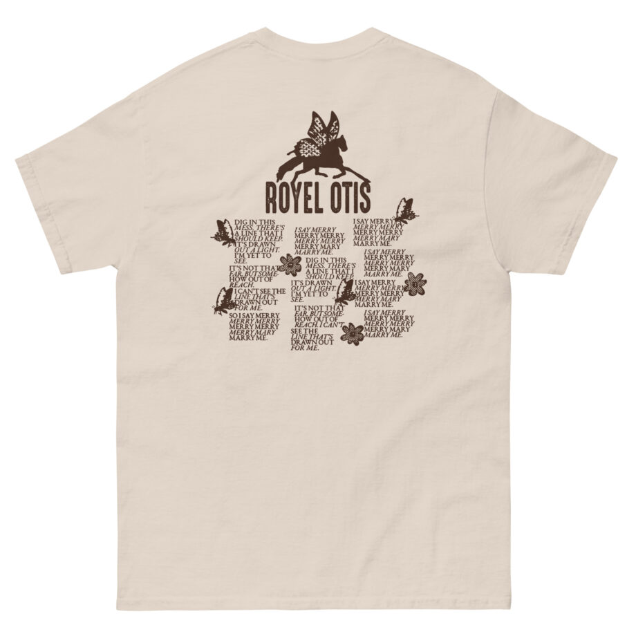 Royel Otis Mary Marry Me Faded Powder Unisex classic tee