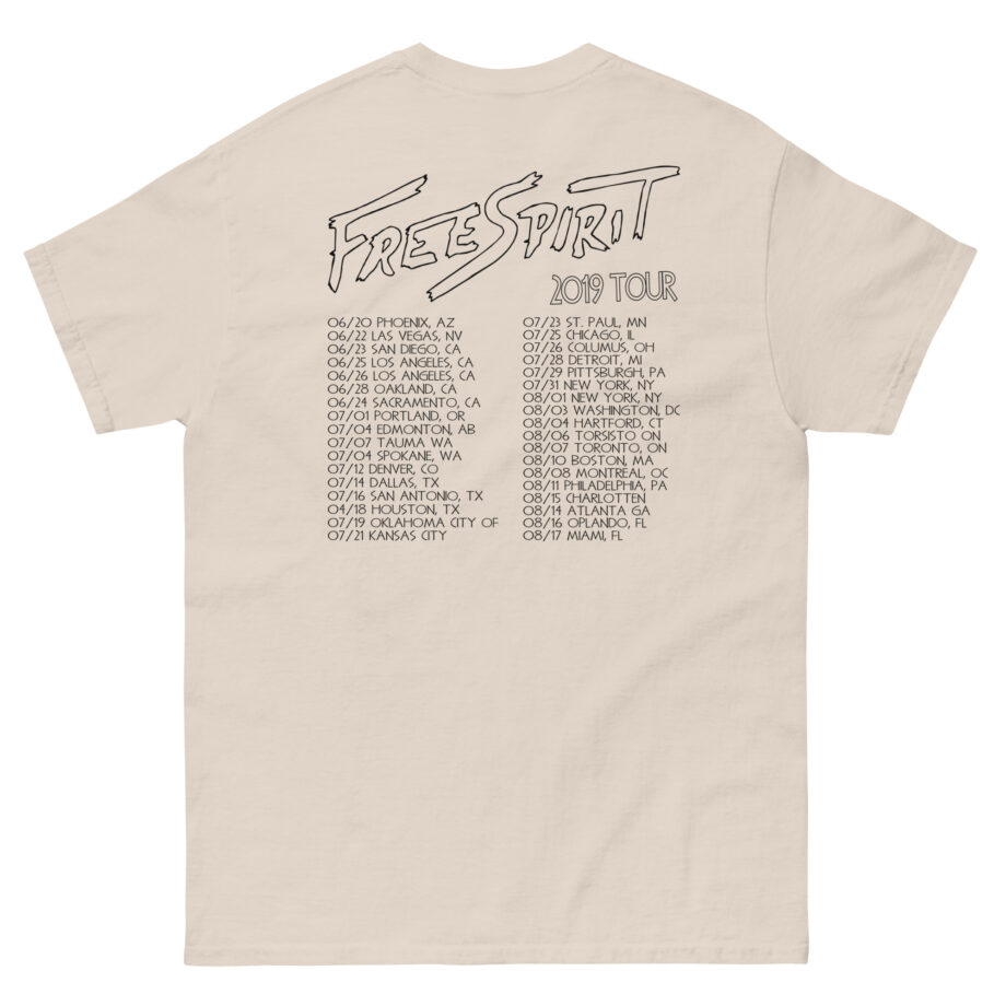 Khalid Running Free Spirit Tour Unisex classic tee