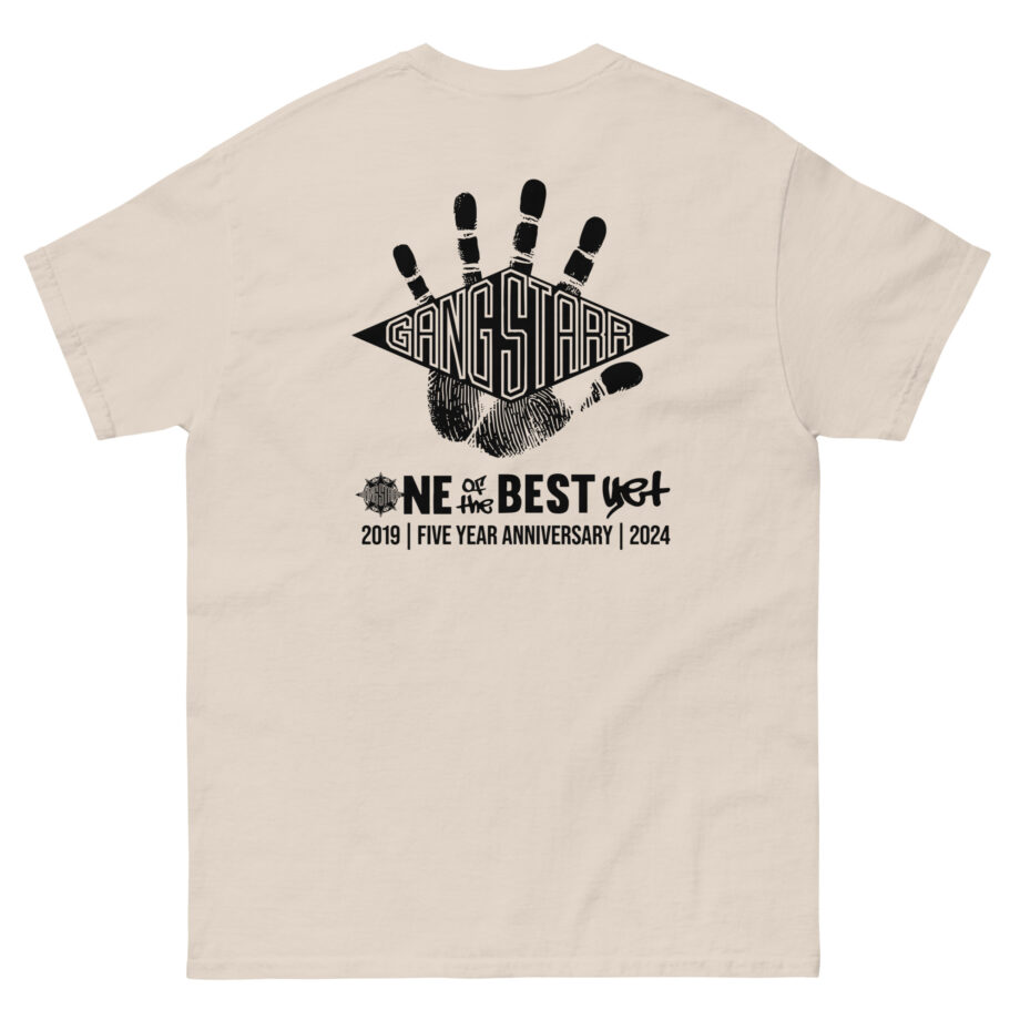 Gang Starr Ootby Fifth Anniversary Unisex classic tee