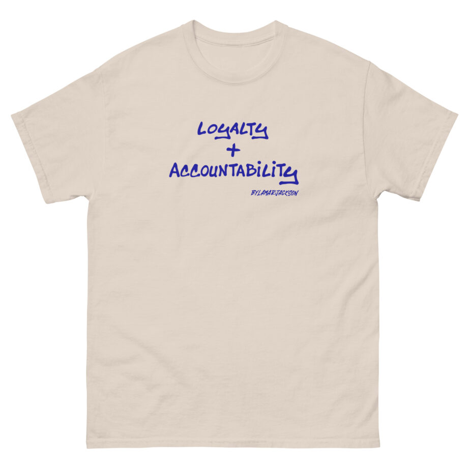The Prodigy Loyalty + Accountability Unisex classic tee