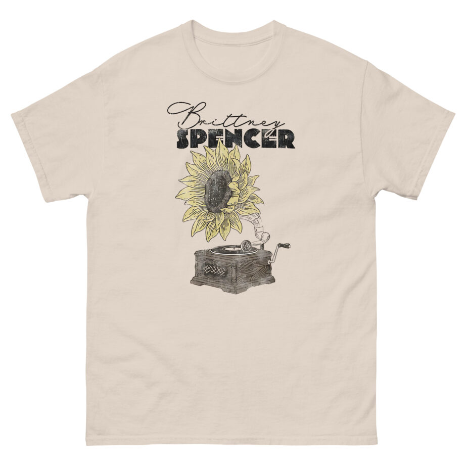 Manhead Sunflower Turntable Unisex classic tee