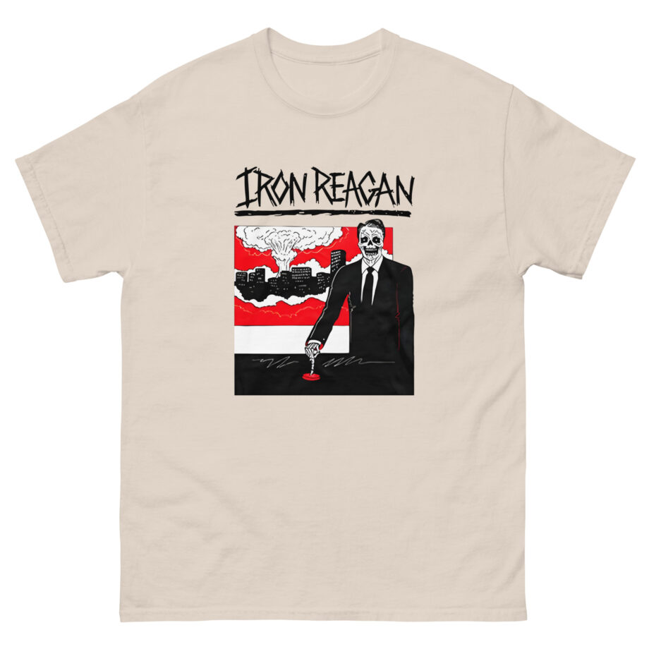 Iron Reagan Finger On The Button Unisex classic tee