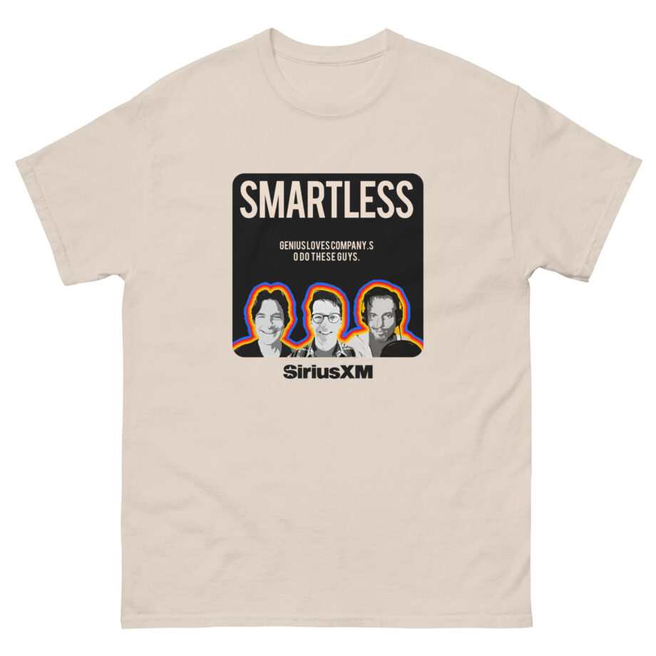 Smartless Genius Loves Company Logo Unisex classic tee