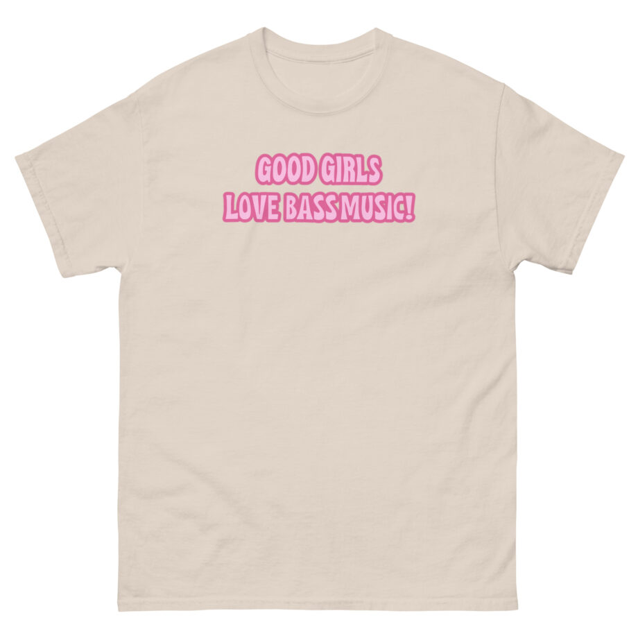 Leah Kateb Good Girls Love Bass Music Unisex classic tee
