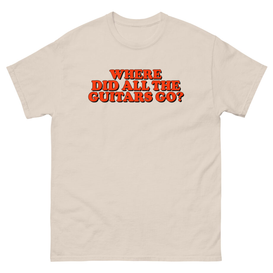Mcfly Where Did All The Guitars Go? Unisex classic tee