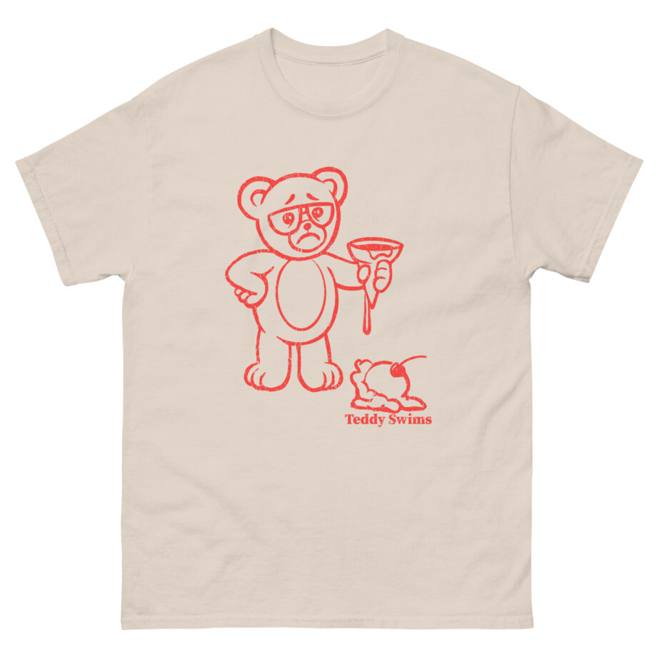 Teddy Swims Sad Teddy Ice Cream Unisex classic tee