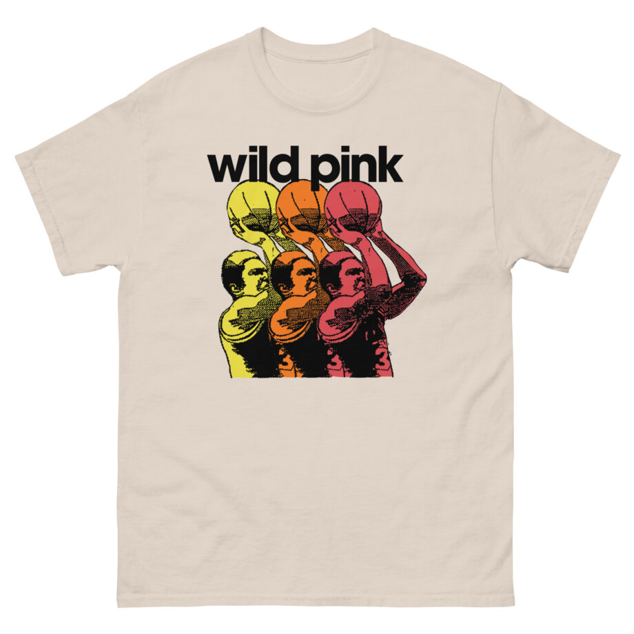 Wild Pink Basketball Unisex classic tee