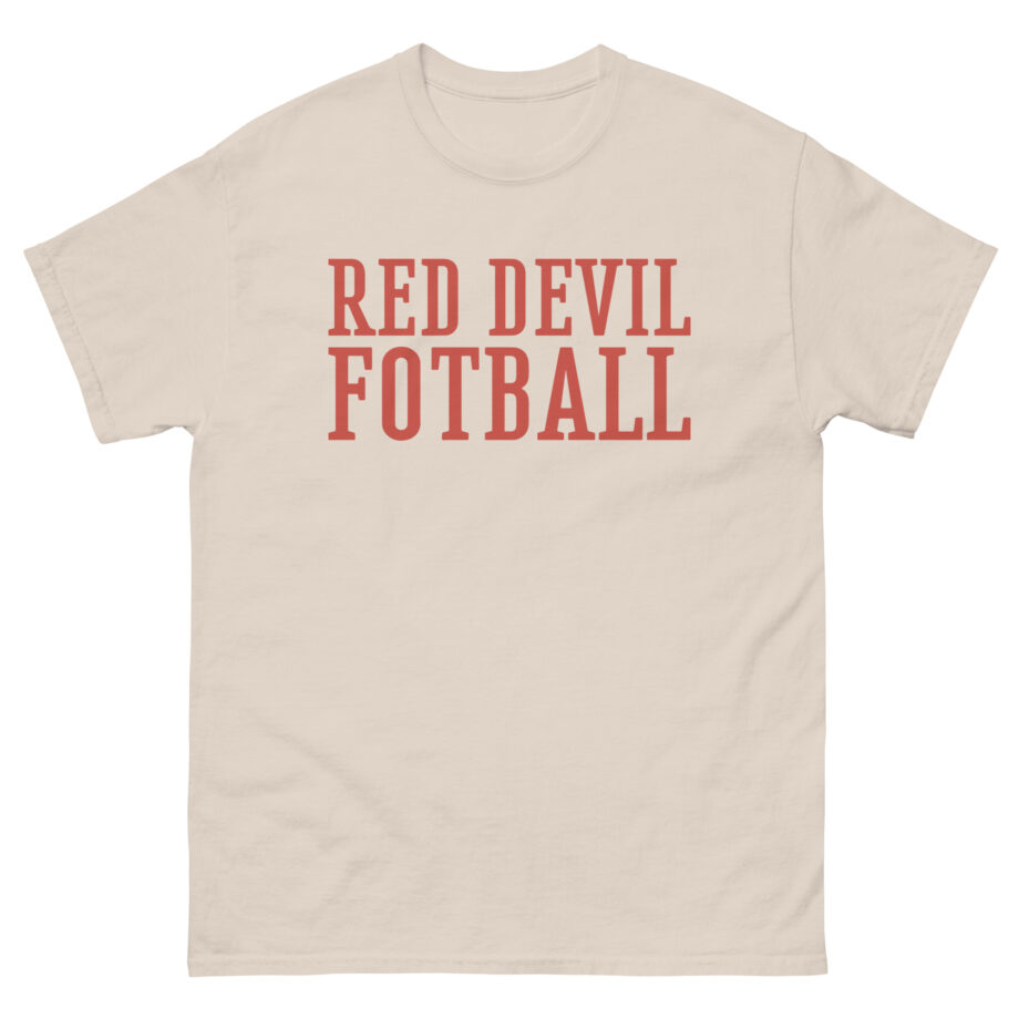 Shaboozey Red Devil Football Unisex classic tee