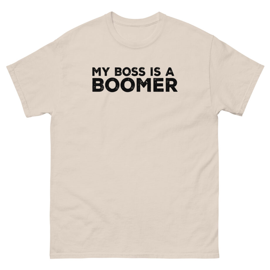 Kat Timpf My Boss is a Boomer Unisex classic tee