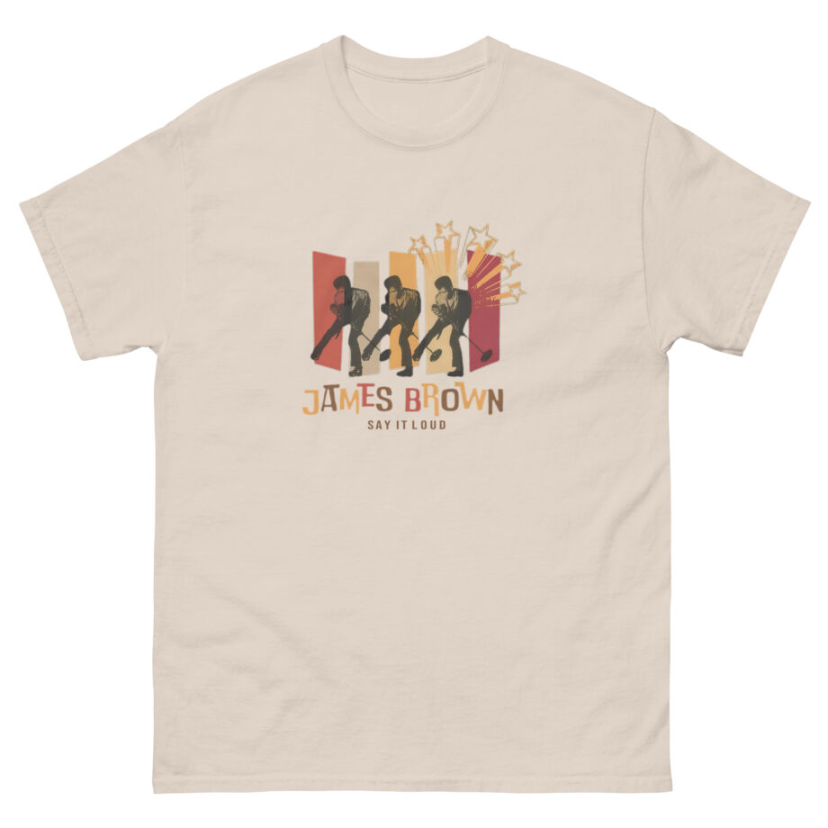 James Brown Say It Loud Crooner Unisex classic tee