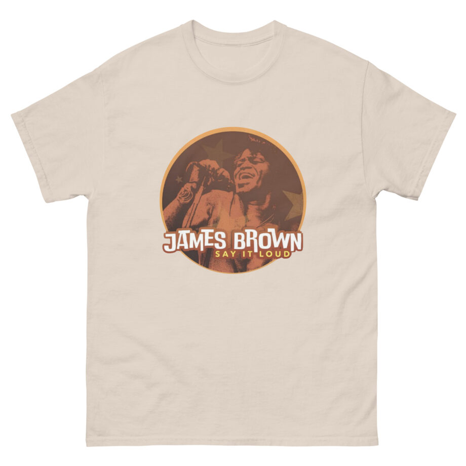 James Brown Say It Loud Stars Unisex classic tee