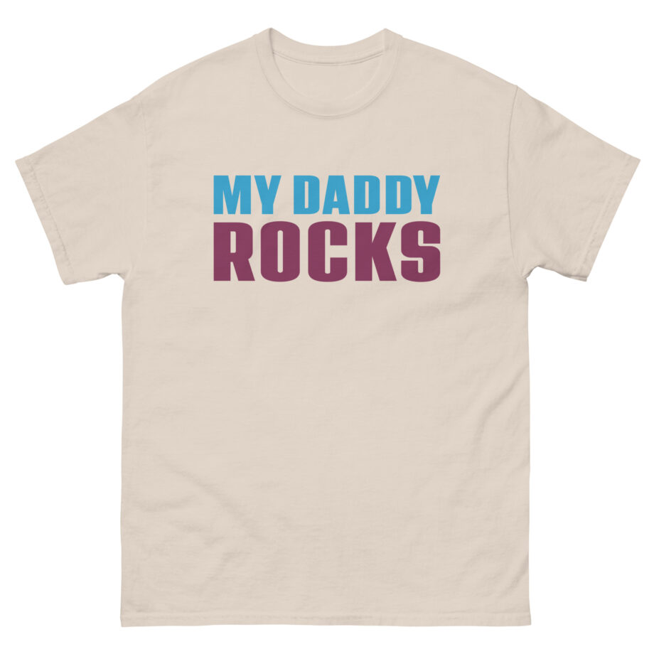 JLS My Daddy Rocks Unisex classic tee
