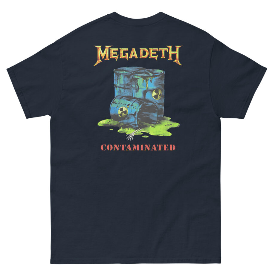 Manhead Megadeth Contaminated Unisex classic tee