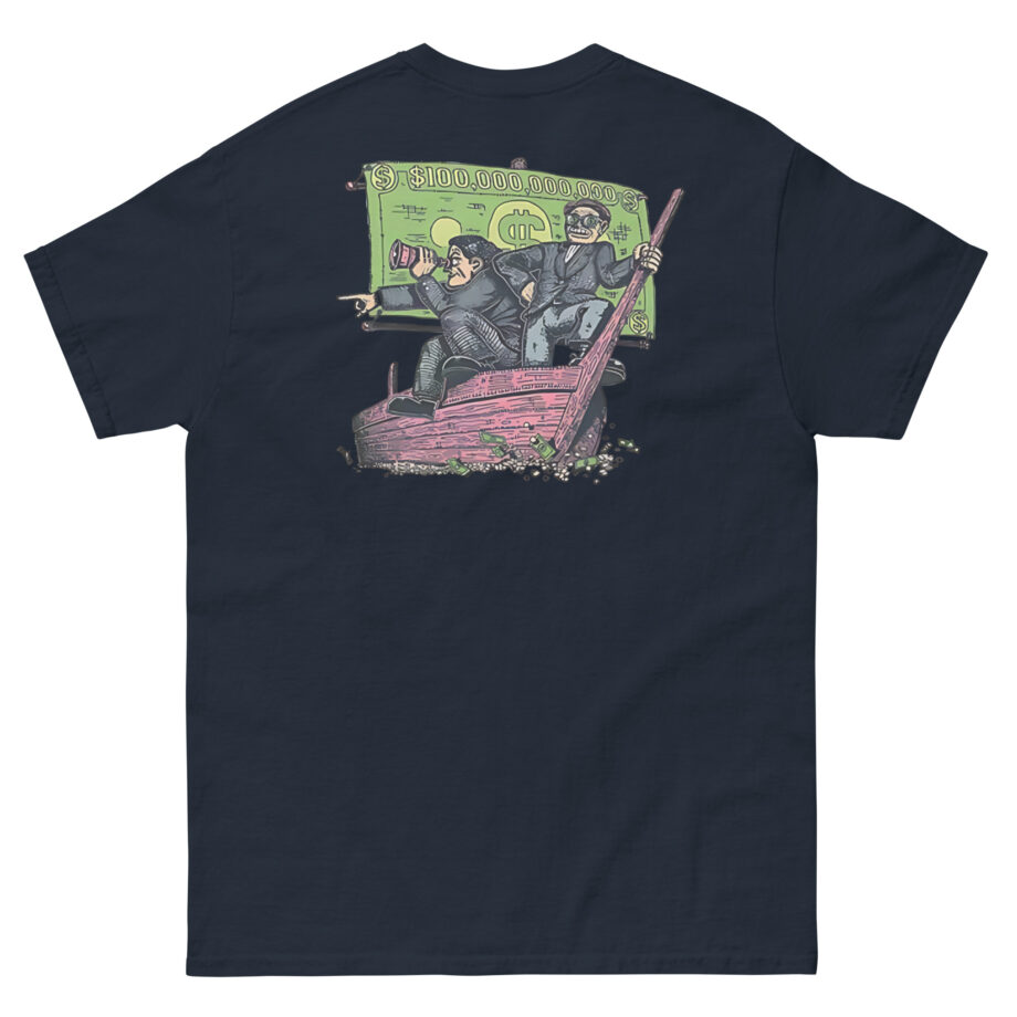 Trillionaire Mindset Boat Unisex classic tee