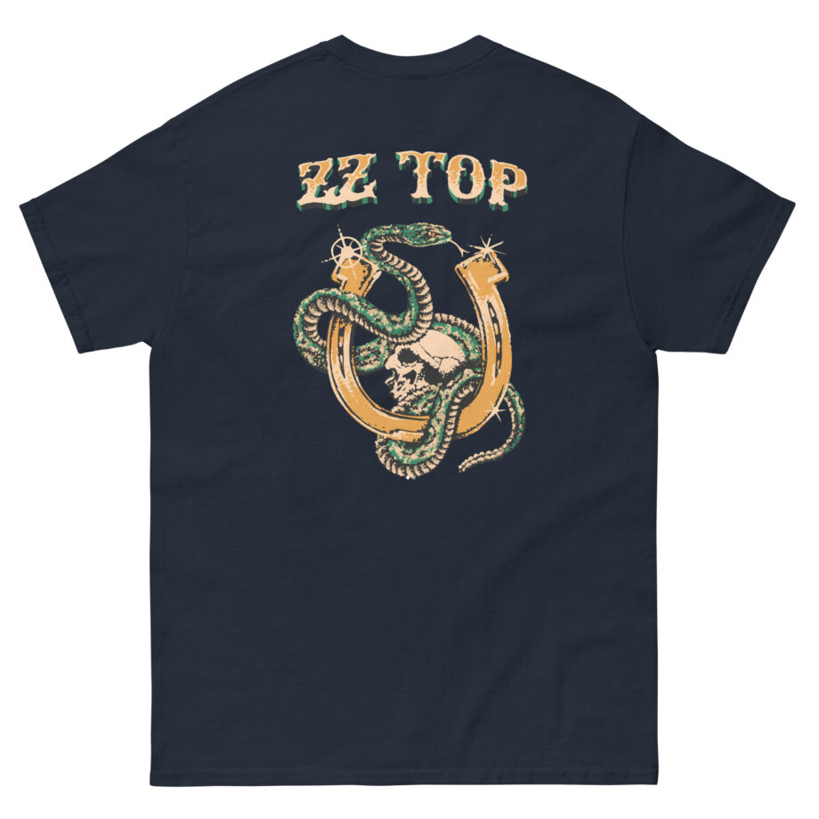 Zz Top Snake Skull Unisex classic tee