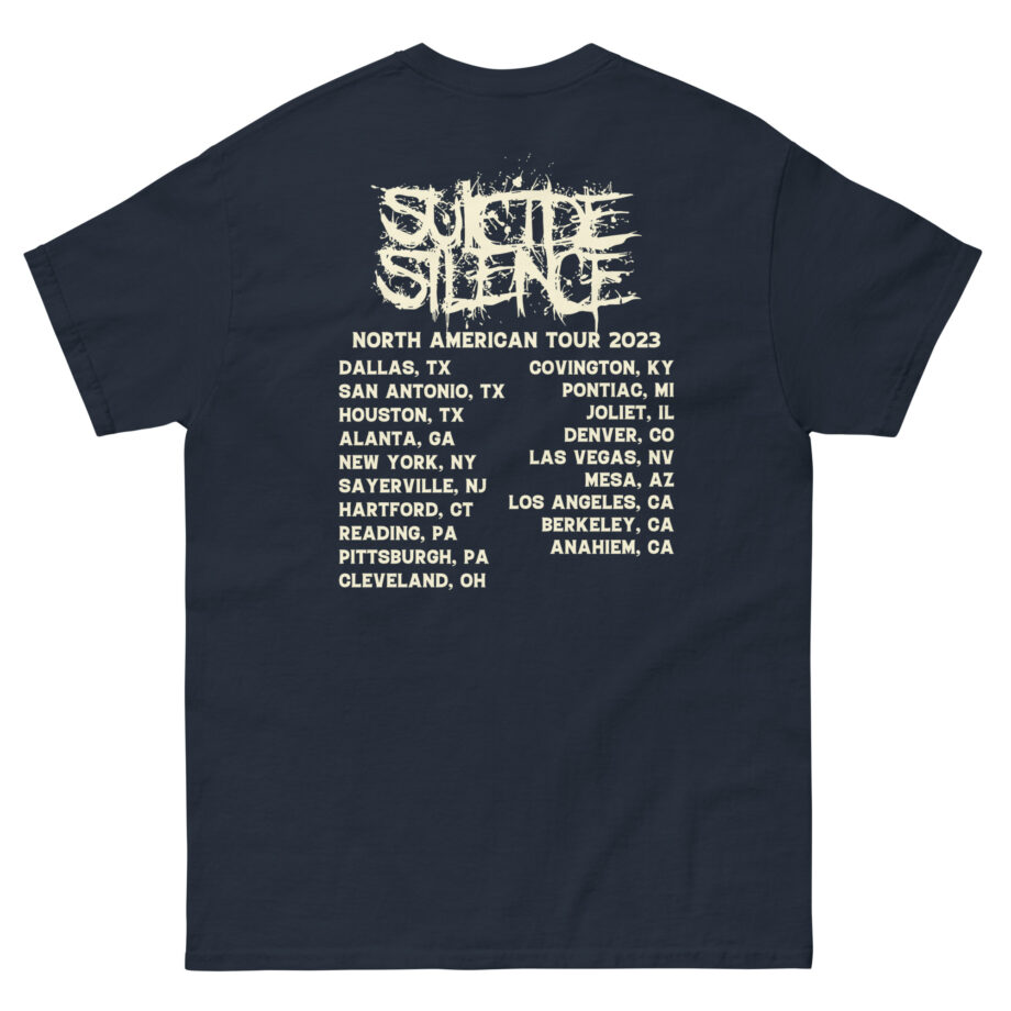 Suicide Silence Rymd Cover Tour 2023 Unisex classic tee