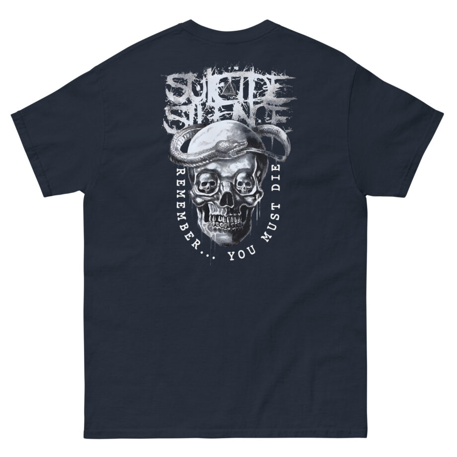 Suicide Silence Rymd Snake Skull Unisex classic tee