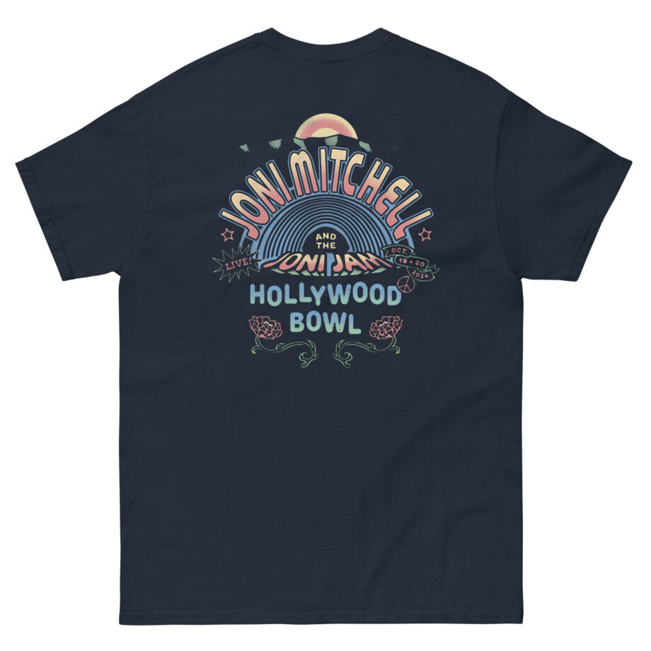 Joni Mitchell Joni Jam Rainbowl Unisex classic tee