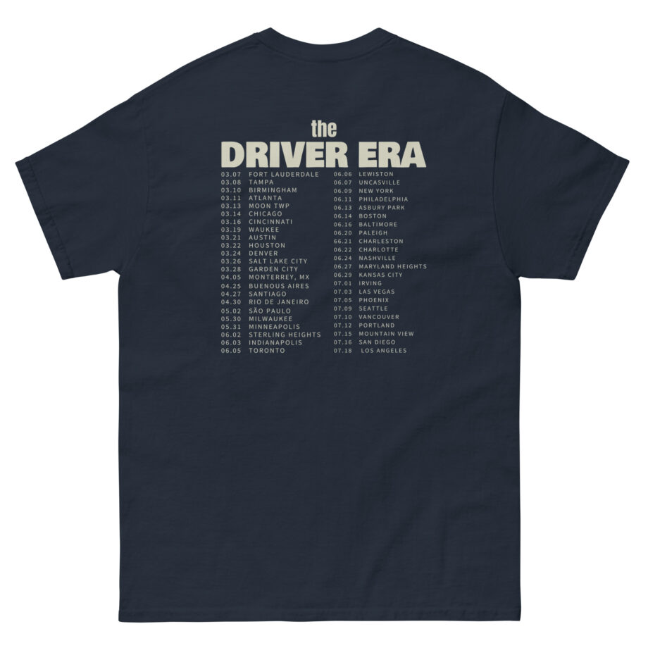Driver Era Groovy Logo Tour Unisex classic tee