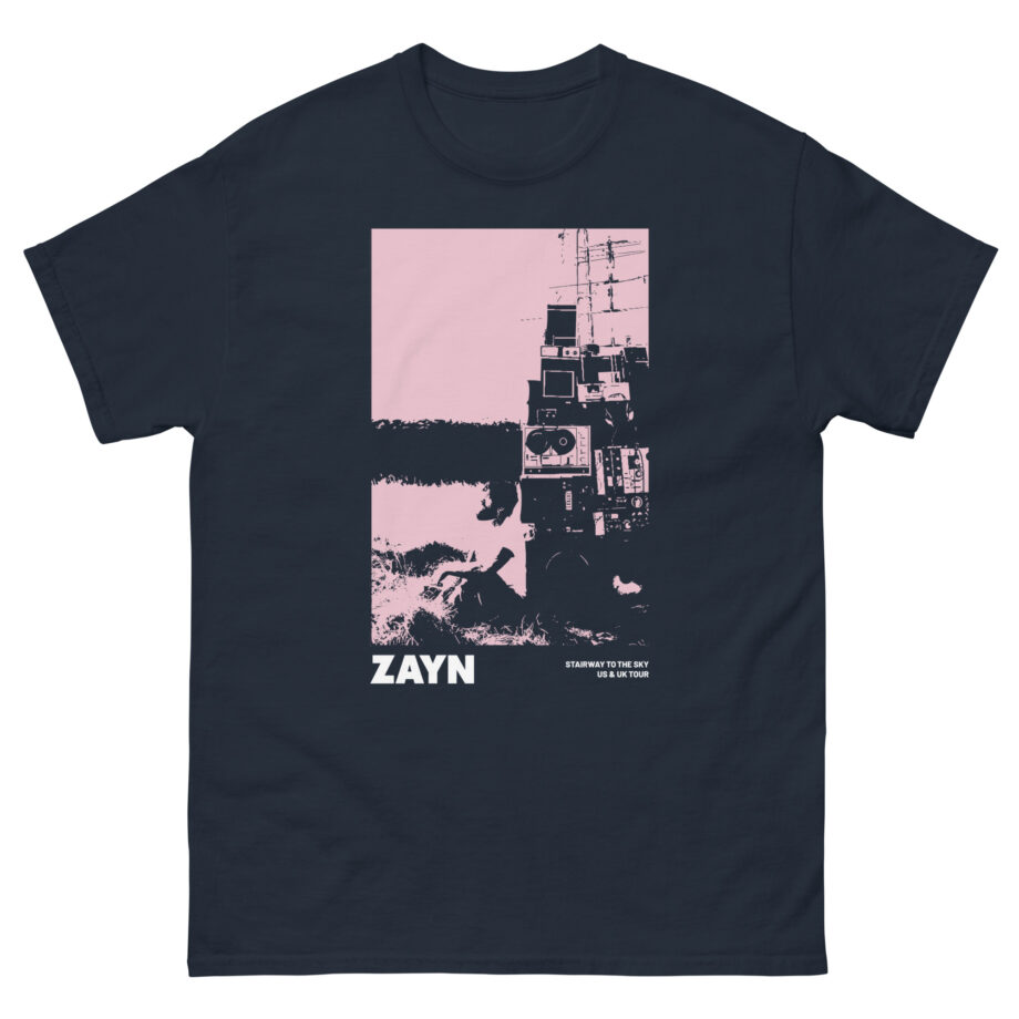 Zayn Malik Antenna Itin Faded Unisex classic tee