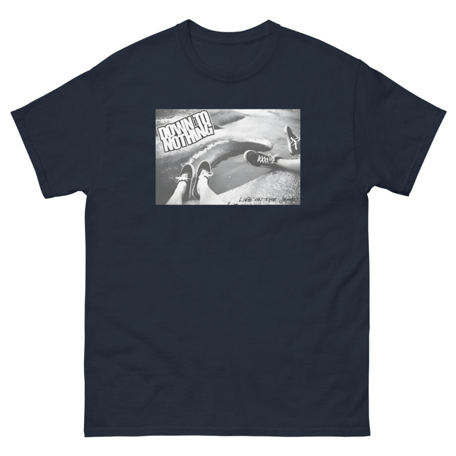 Down to Nothing Life on the James Unisex classic tee