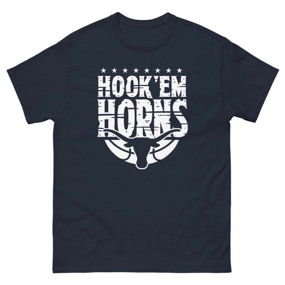 Texas Basketball Hook 'em Horns Unisex classic tee