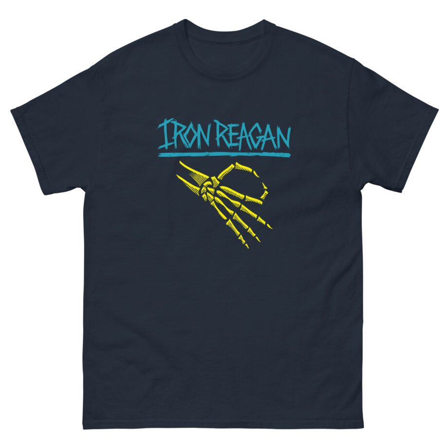 Iron Reagan Skeleton Hand Unisex classic tee