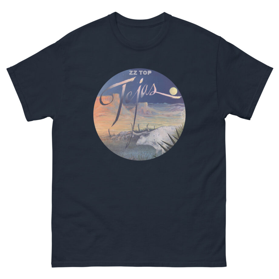 Zz Top 1976 Tejas Beige Unisex classic tee