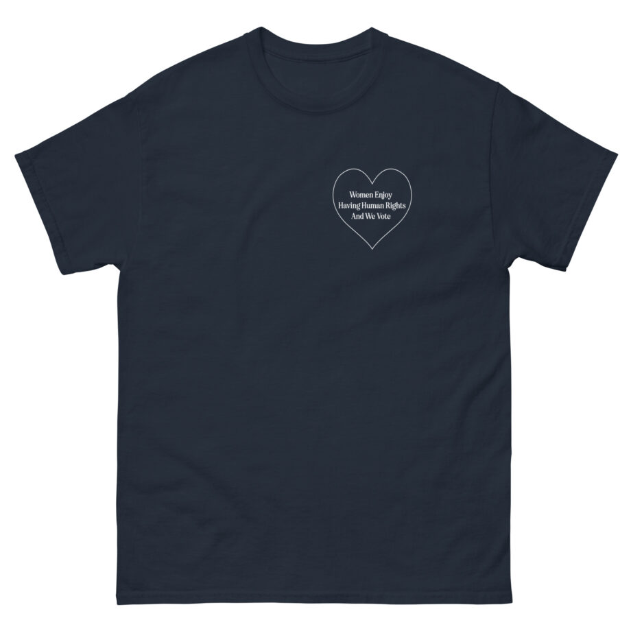 But Her Emails Women Enjoy Human Rights and We Vote Unisex classic tee