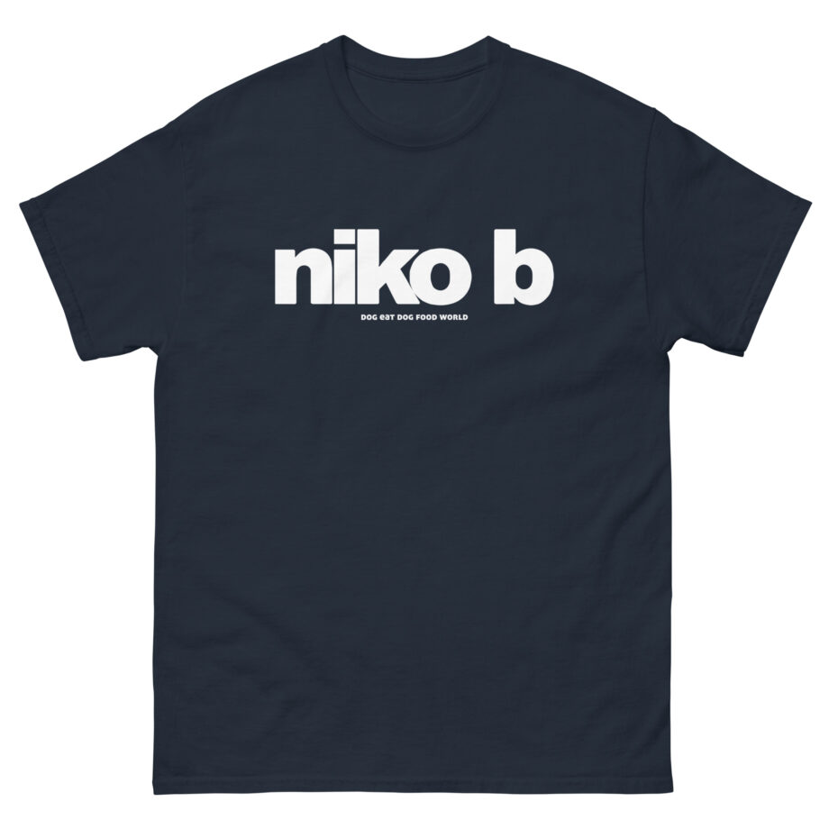 Niko B Dog Eat Dog Food World Unisex classic tee