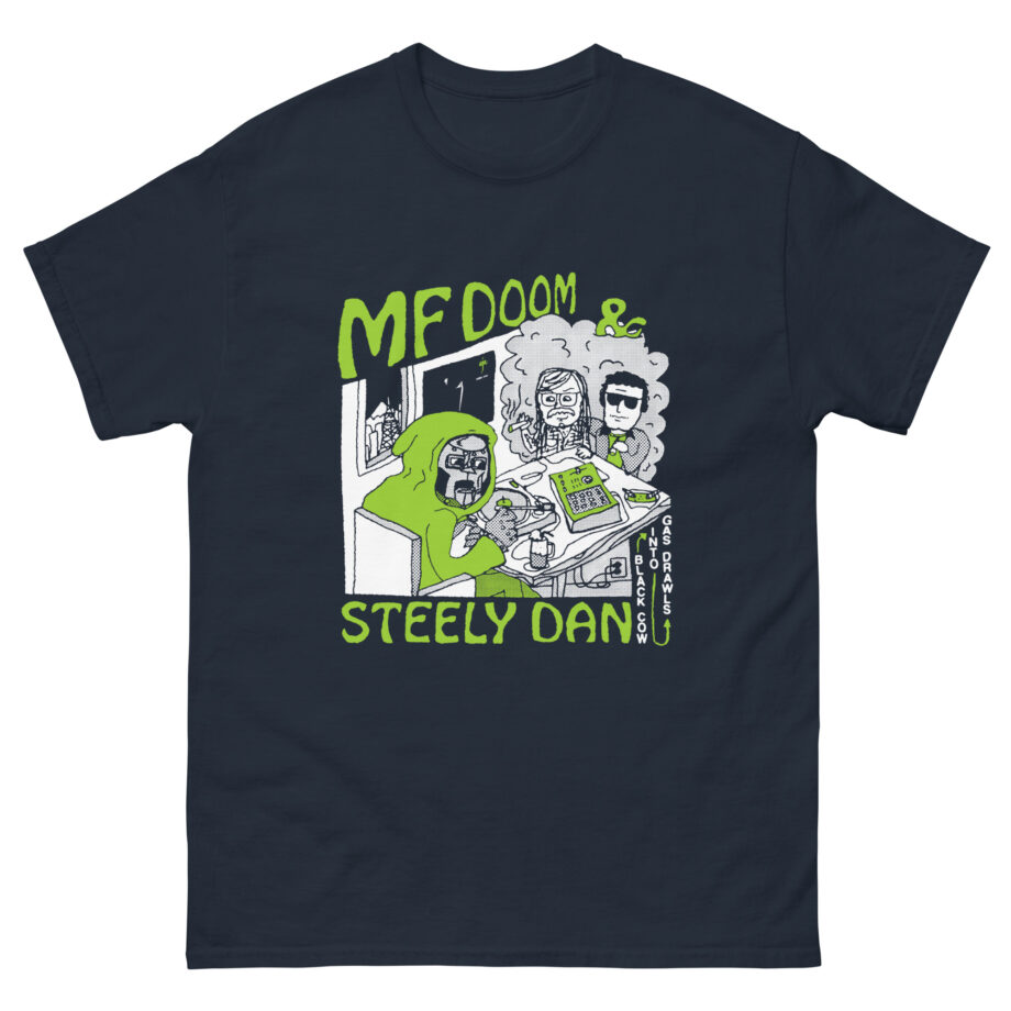 Steely Dan black cow into gas drawls Unisex classic tee