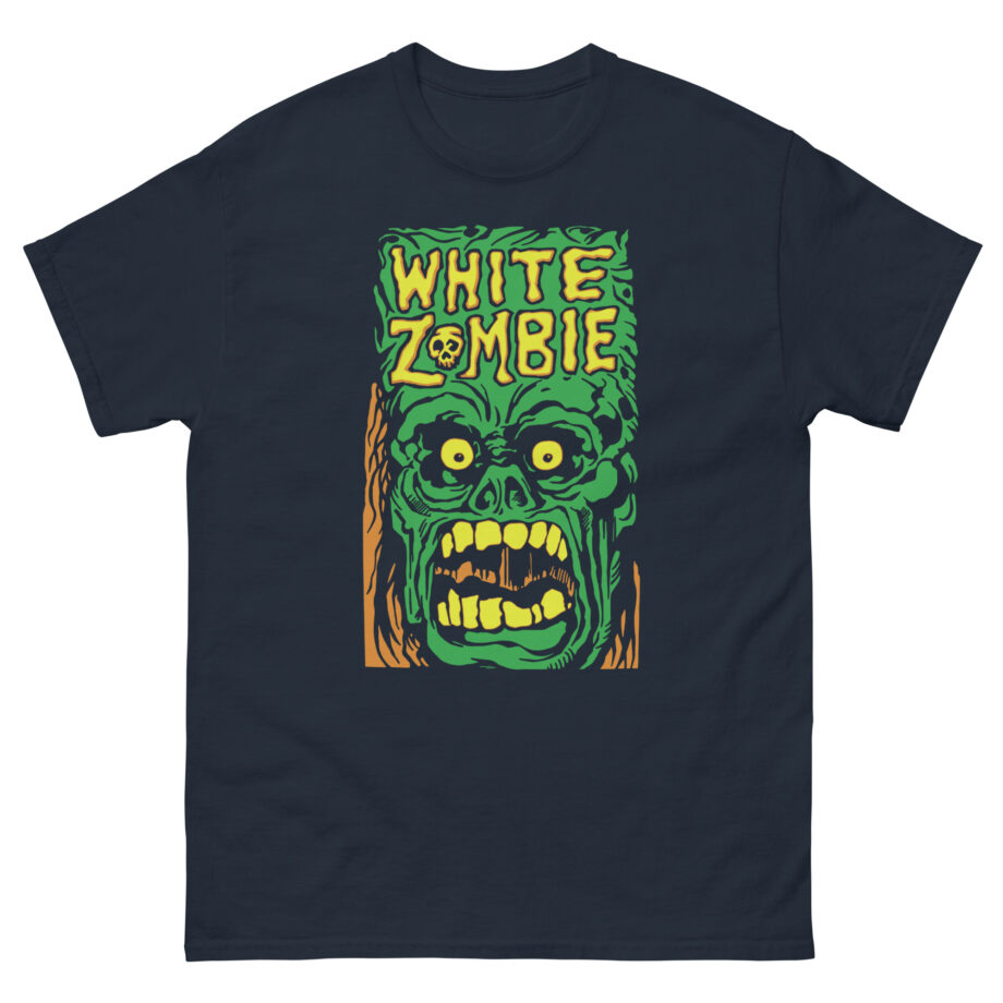 White Zombie Monster Yell Unisex classic tee