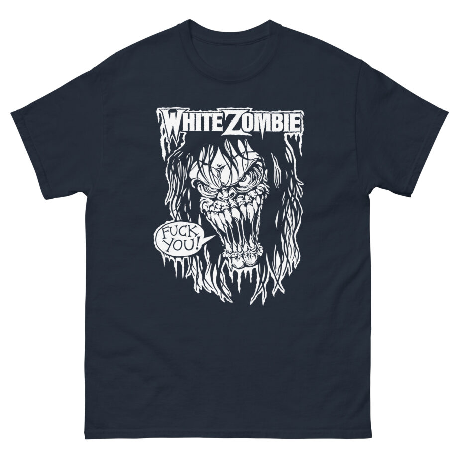 White Zombie F You Unisex classic tee
