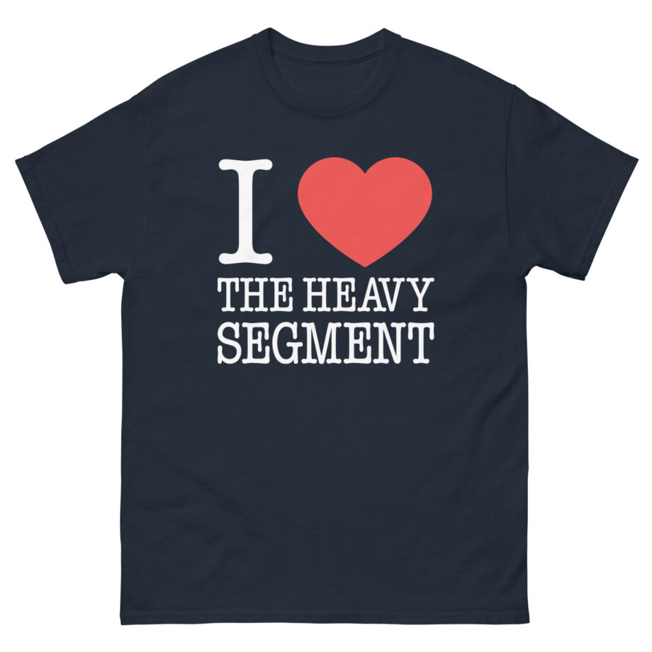 Ymh I Heart the Heavy Segment Unisex classic tee