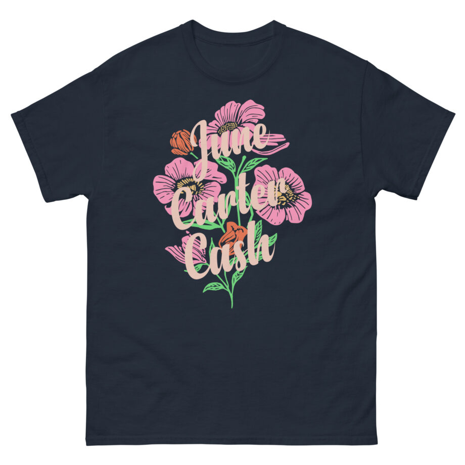 Johnny Cash June Carter Cash Flowers Unisex classic tee
