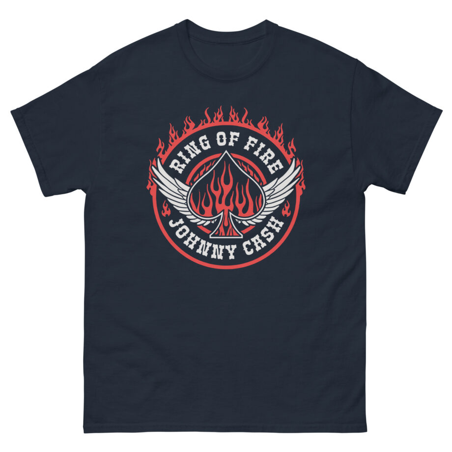 Johnny Cash Ring of Fire Unisex classic tee