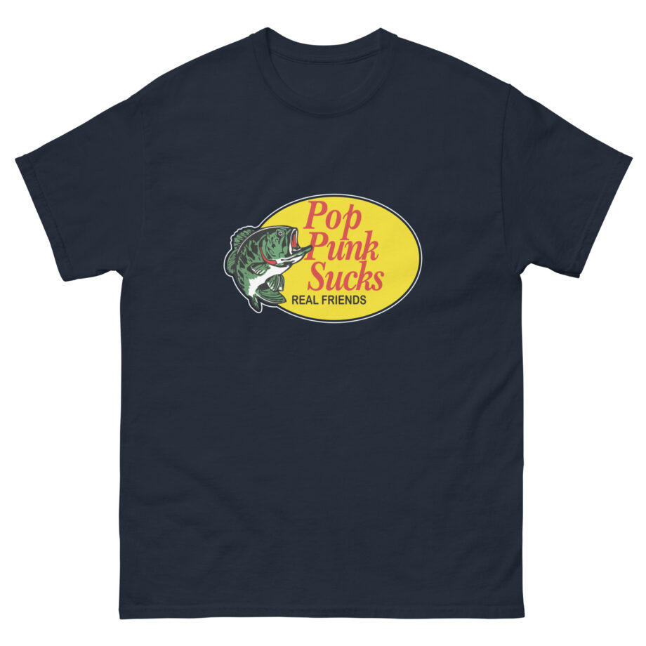 Real Friends Fishy Pop Punk Sucks Unisex classic tee