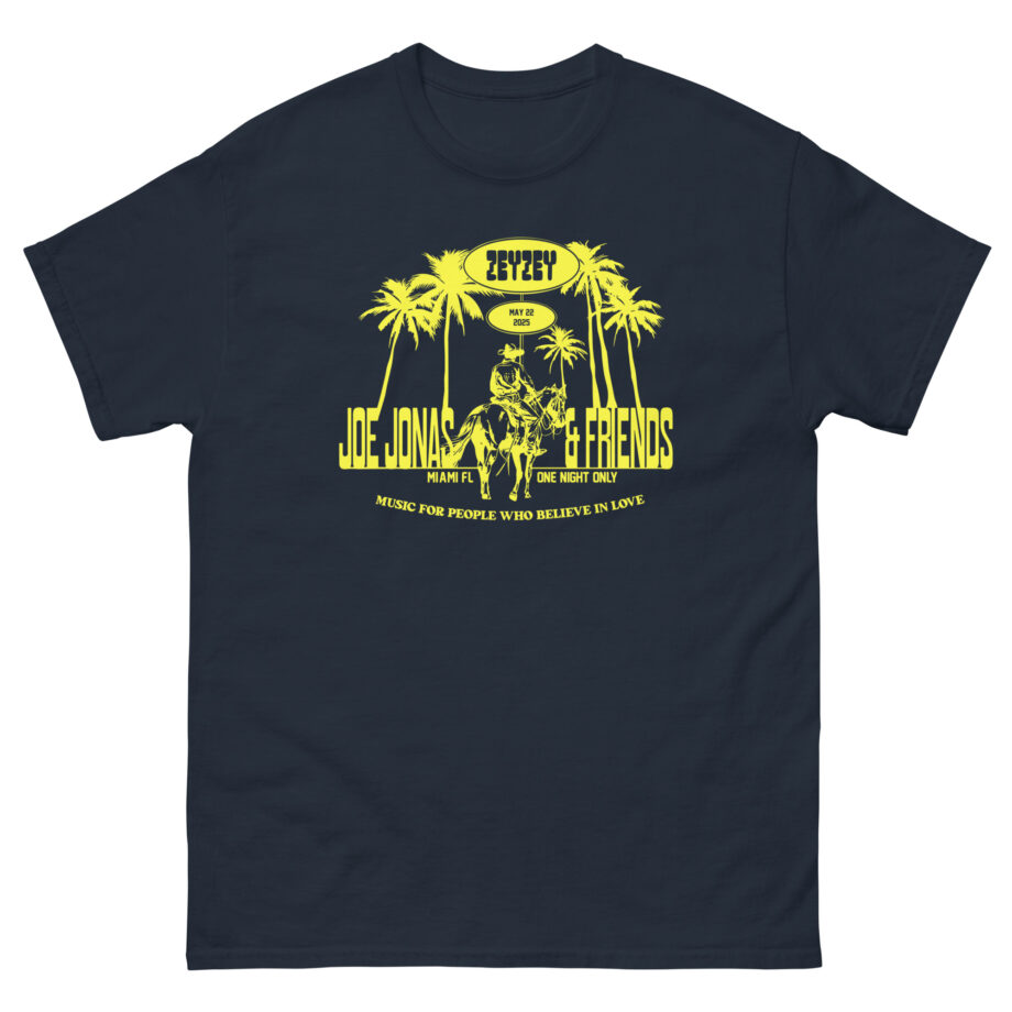 Joe Jonas Miami Unisex classic tee