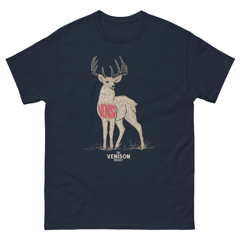 Seek One Venison Project Word Fill Unisex classic tee