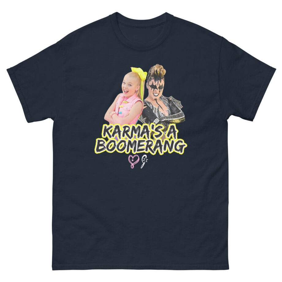 Jojo Siwa Karma's a Boomerang Unisex classic tee
