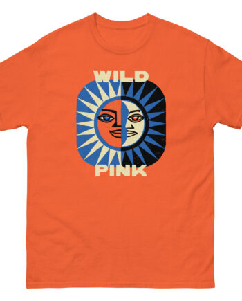 Wild Pink Sun Moon Unisex classic tee