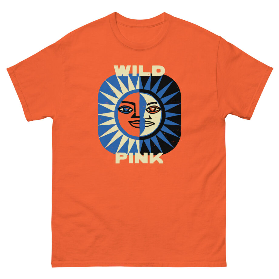 Wild Pink Sun Moon Unisex classic tee