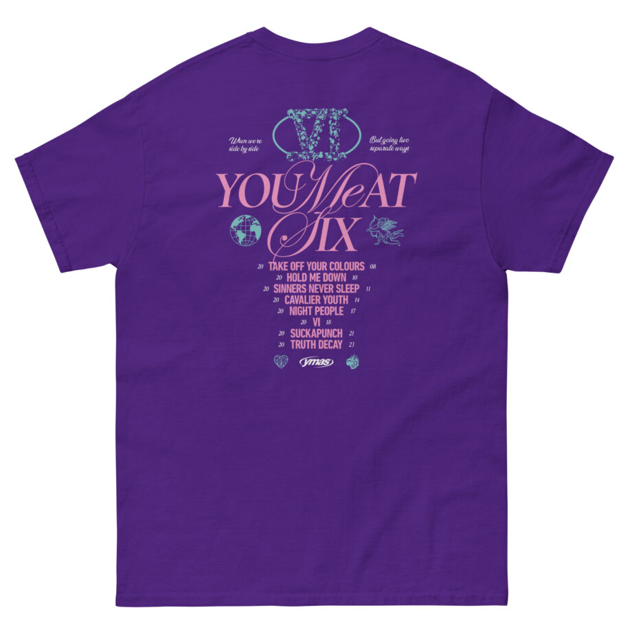 You Me at Six This is the End  Albums Unisex classic tee