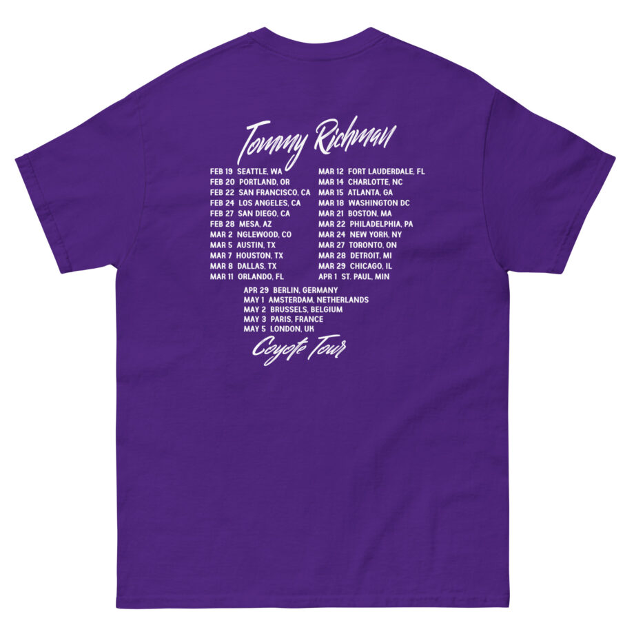 Tommy Richman Coyote Tour Unisex classic tee