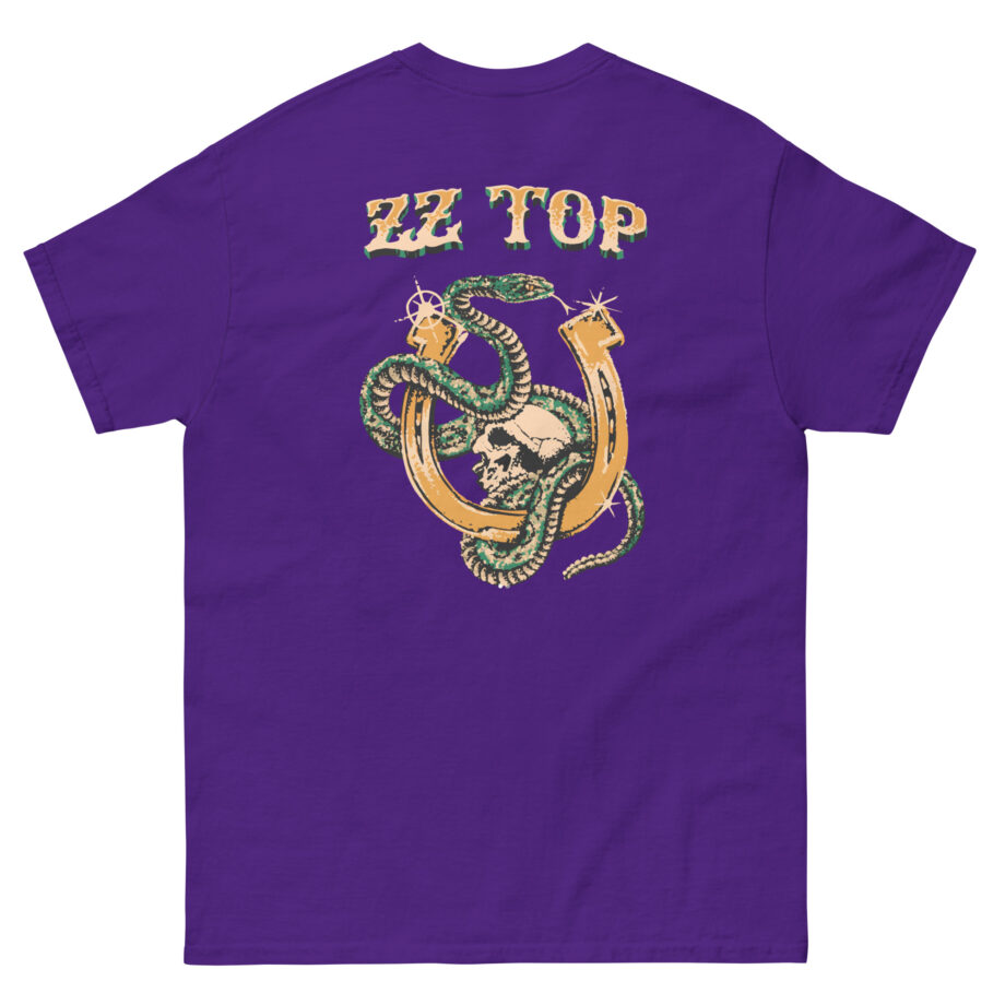 Zz Top Snake Skull Unisex classic tee