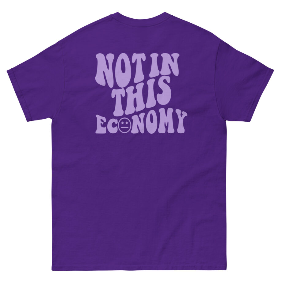Red Handed Not in This Economy Unisex classic tee
